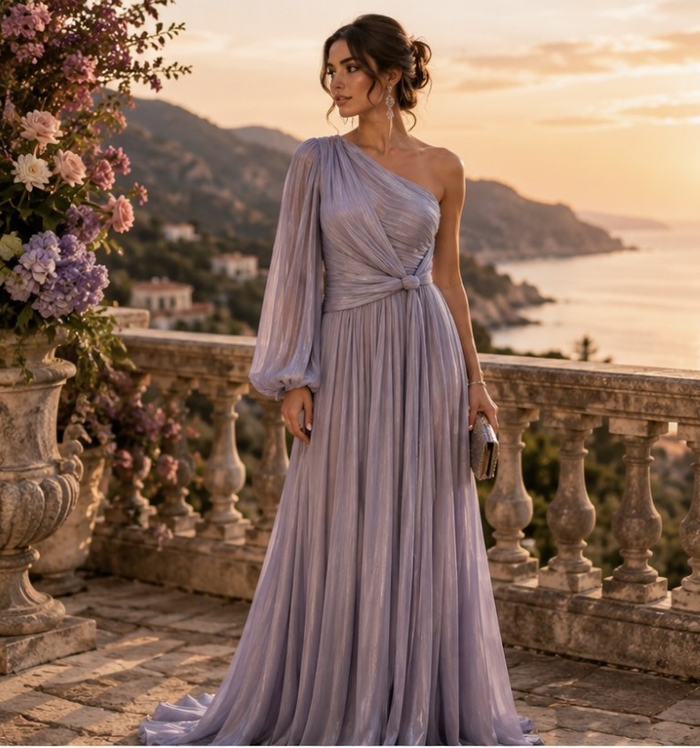 Rochie Amethyst Glow