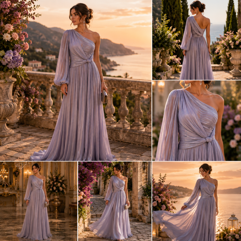 Rochie Amethyst Glow - imagine 3