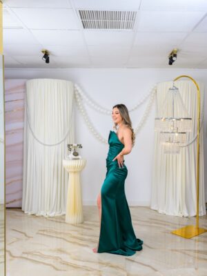 Rochie Royal Green