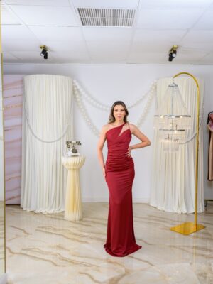 Rochie Velvet Red