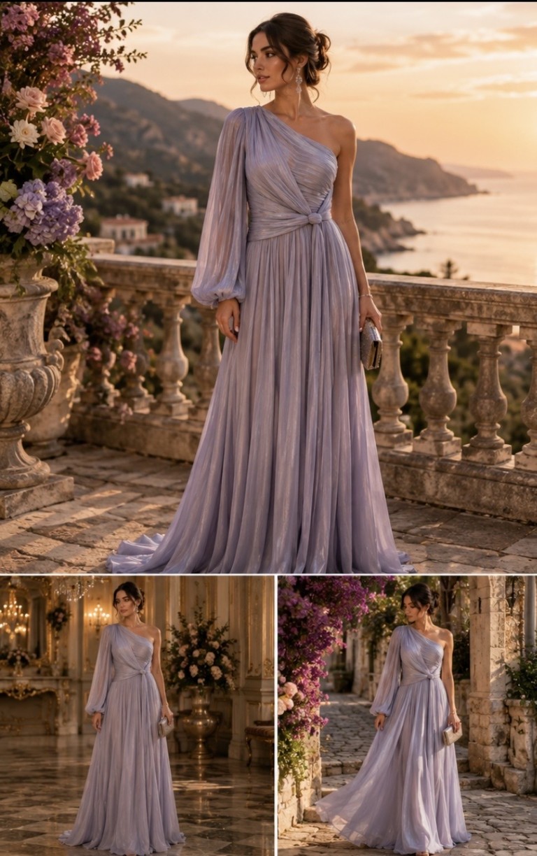 Rochie Amethyst Glow - imagine 5