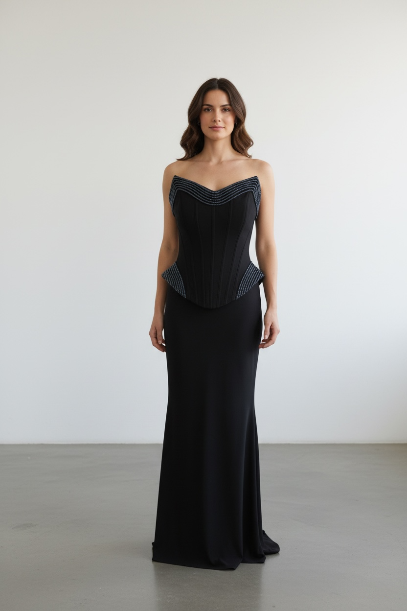 Rochie Midnight Velvet - imagine 2
